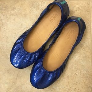 Sapphire Patent Tieks Size 9